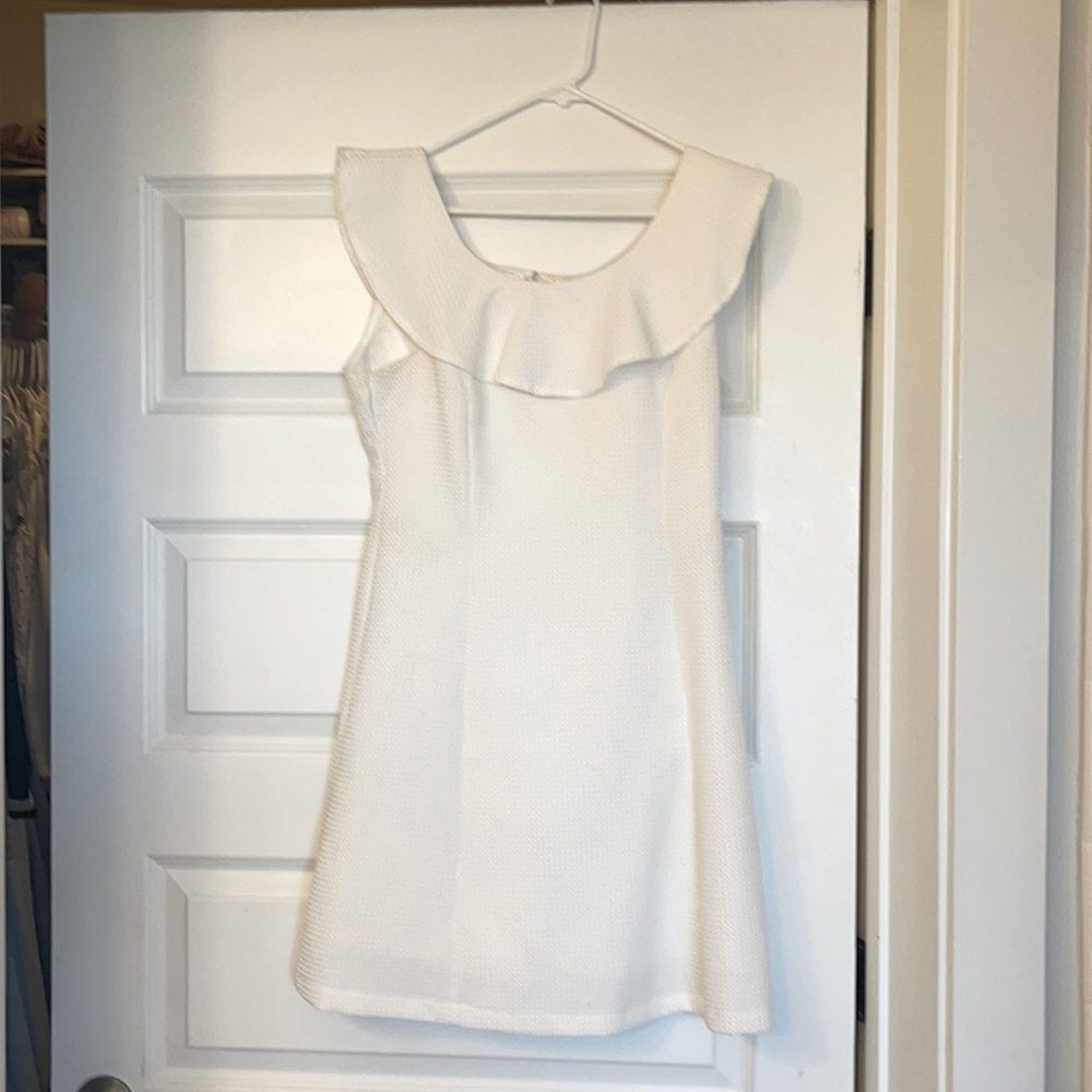 Pink Lily White dress